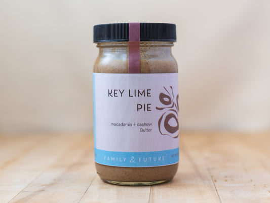 Key Lime Pie Macadamia + Cashew Butter