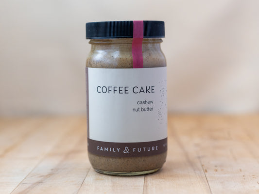 Coffee Cake Cashew Butter
