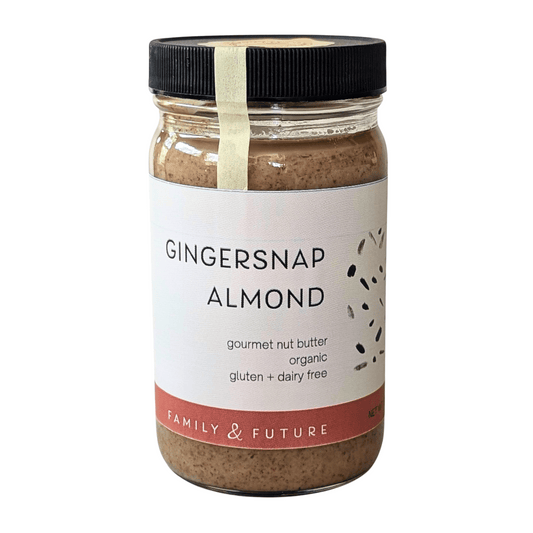 gingersnap organic almond butter