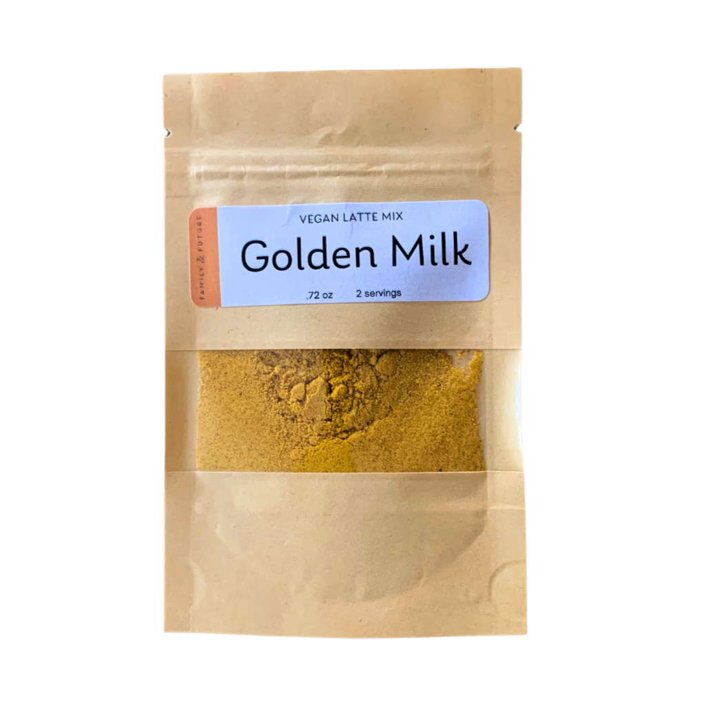 golden milk drink mix mini packet